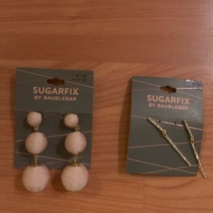 Bundle of baublebar earrings